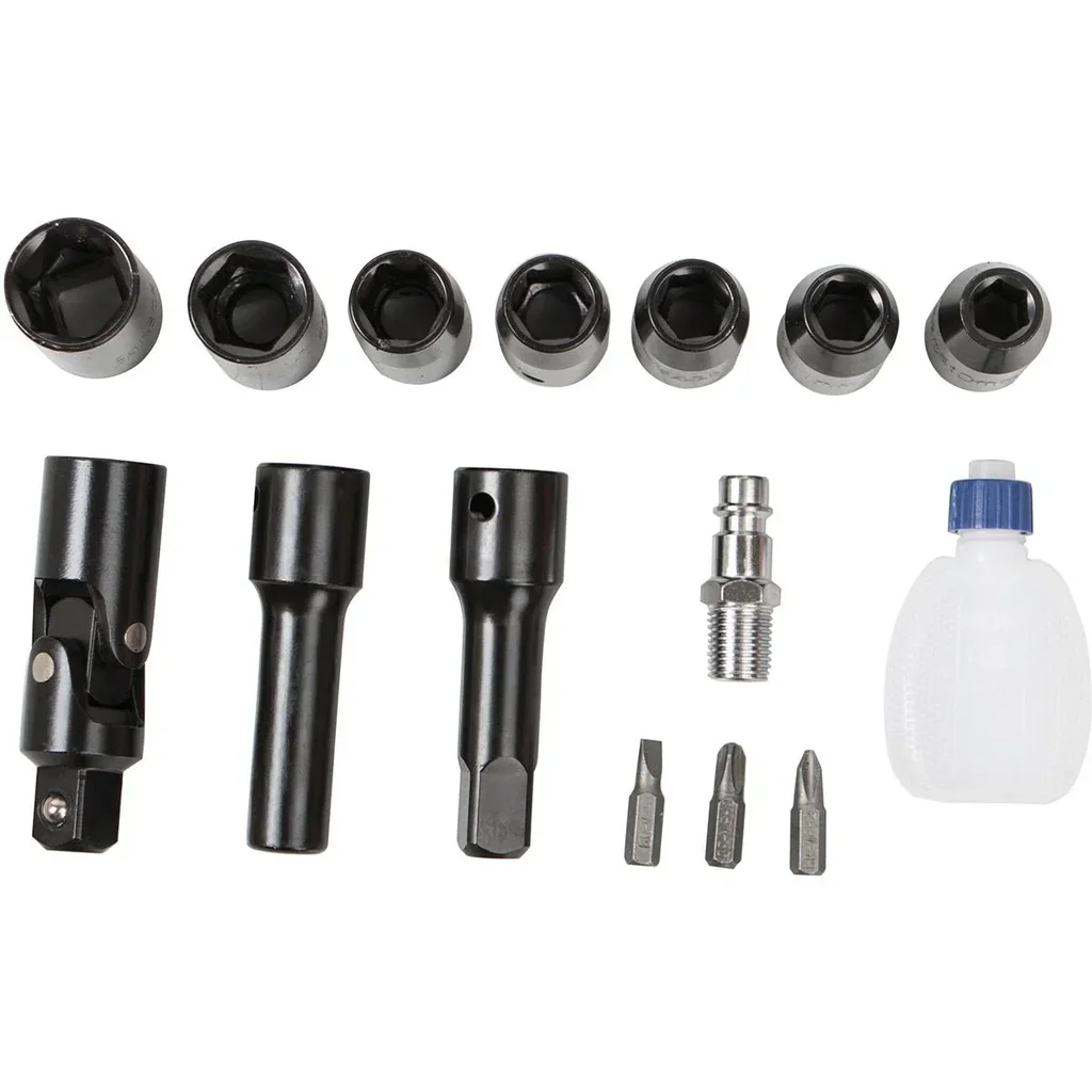 Pneumatic ratchet set 1/2 incl.