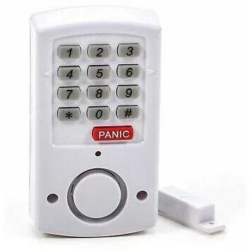 Numeric code for door/window alarm