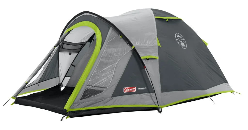 Darwin 4 Plus Active tent for 4 people, dome construction, spacious awning and taped seams
