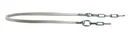 Tie-down strap made of polyamide (nylon), double stitched, 190 cm long