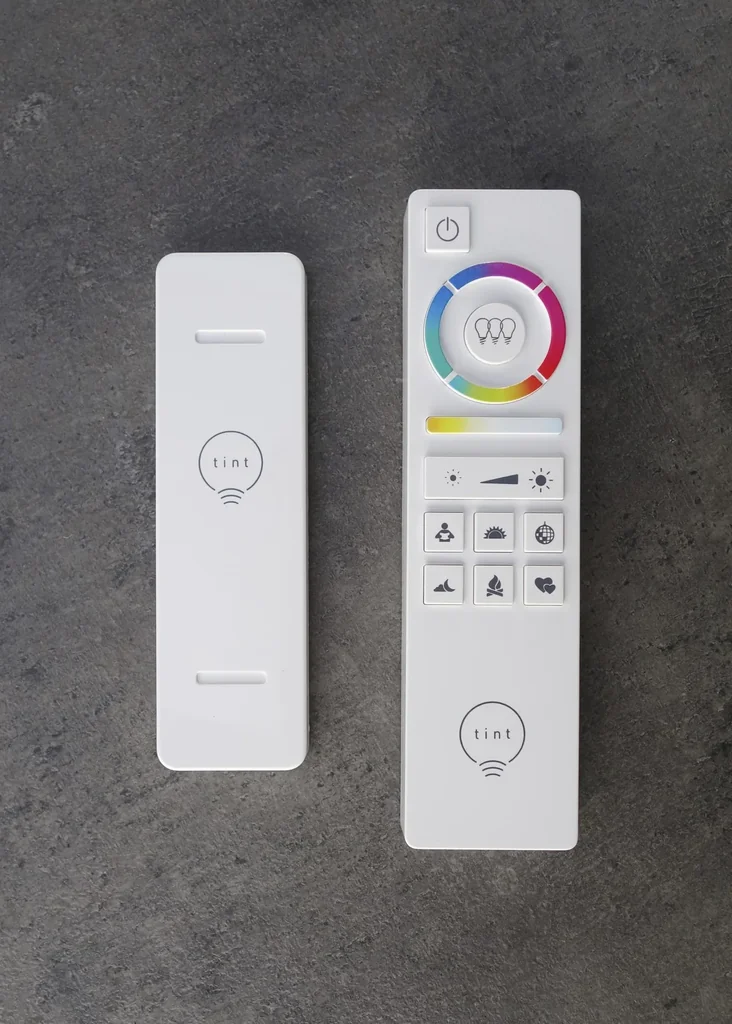 Remote control tint, white
