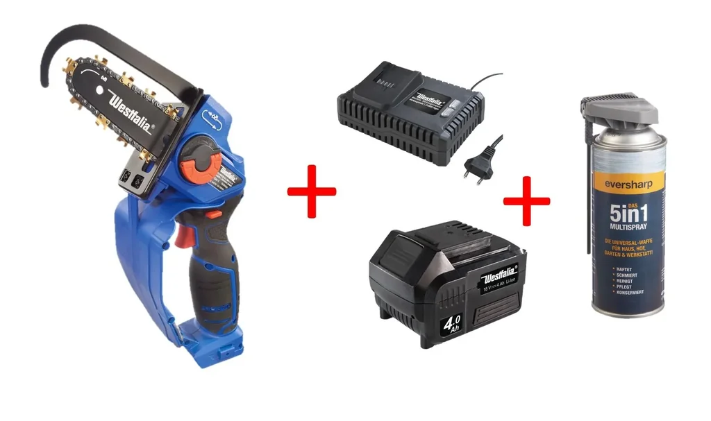 Set X-SAW II, Li-Ion Battery 4 Ah, Charger, Eversharp