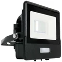 VT-118S LED Floodlight with Sensor - 10 W - 735 Lm - 6500K - Black