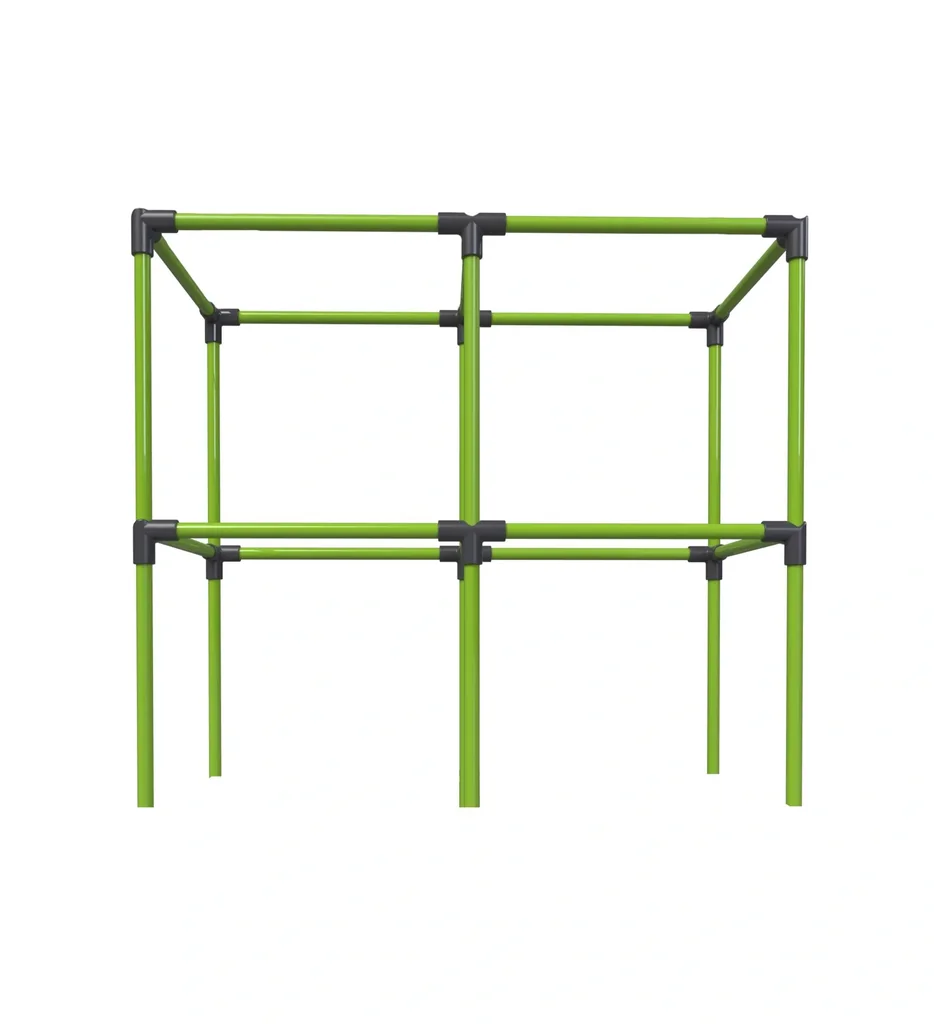 Extension set, trellis for 949797 raised bed "City Jungle Heidelberg", extension, plastic, green