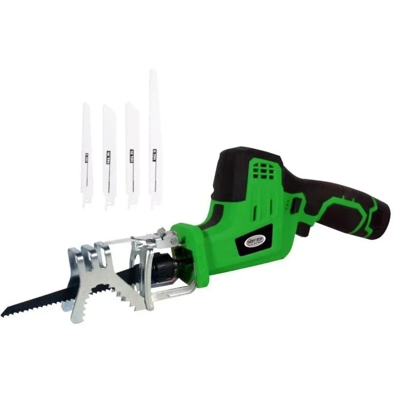 Accu reciprocating saw / branch saw - 152 mm saw blade WITH corresponding saw blades 4 pieces