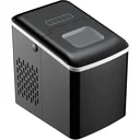 Ice cube machine with automatic cleaning function black