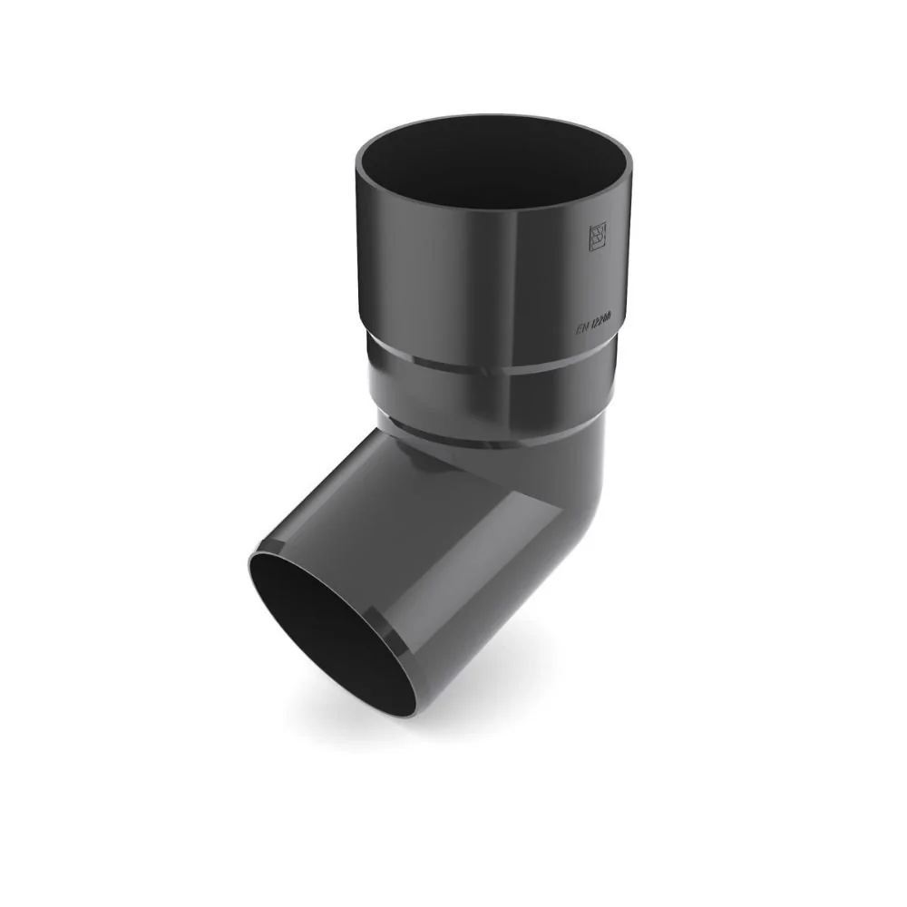 67.5° Graphite Gutter Elbow for System 63