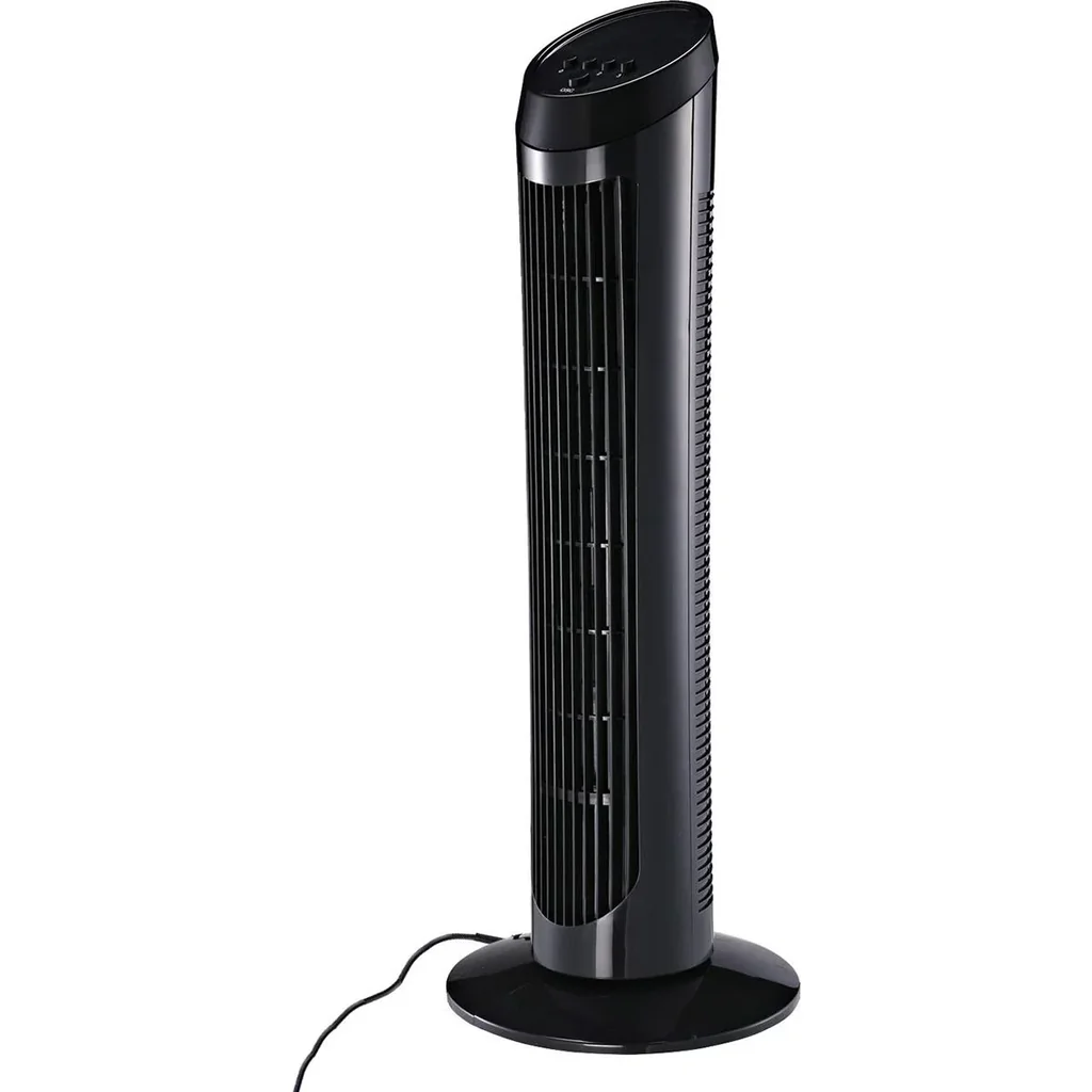 Tower fan with 3 ventilation levels