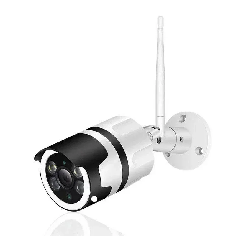 Full HD Smart WLAN IP camera with splash-proof metal housing, motion sensor, night vision