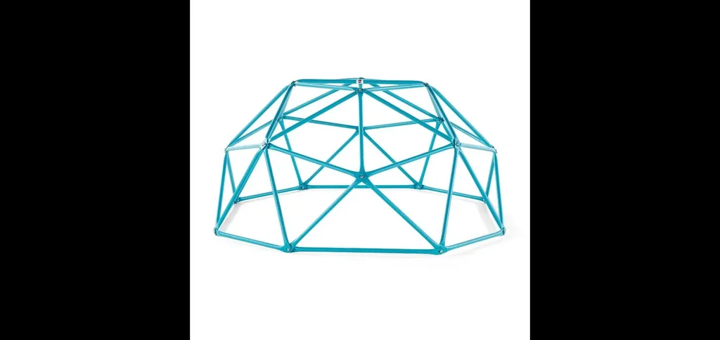 Deimos climbing dome, outdoor climbing dome for children, 1.90 m diameter, turquoise