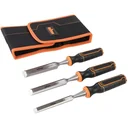 NL Professional chisel set TWCS3 - 3 pieces - 13, 19 and 25 mm in a case