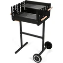 Grill with 2 grids square