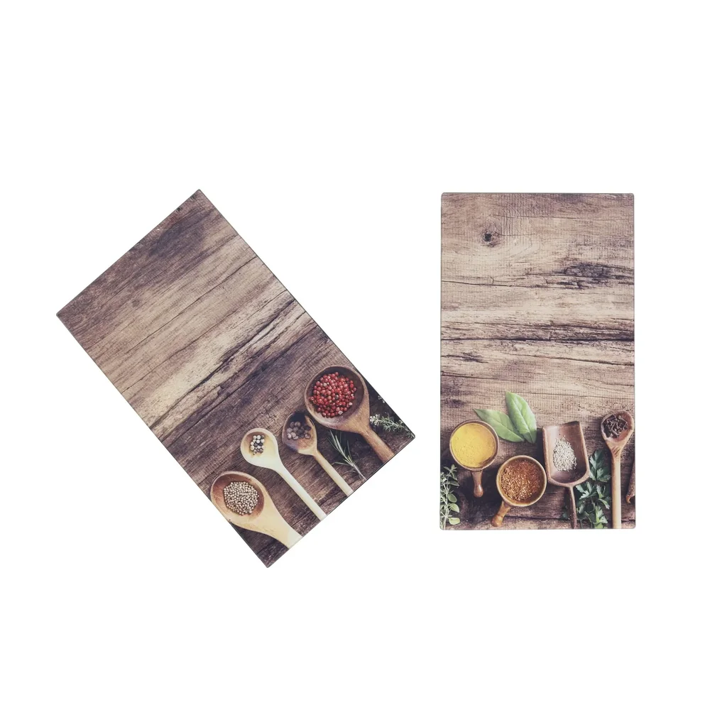 Herdabdeckplatten, 2er-Set