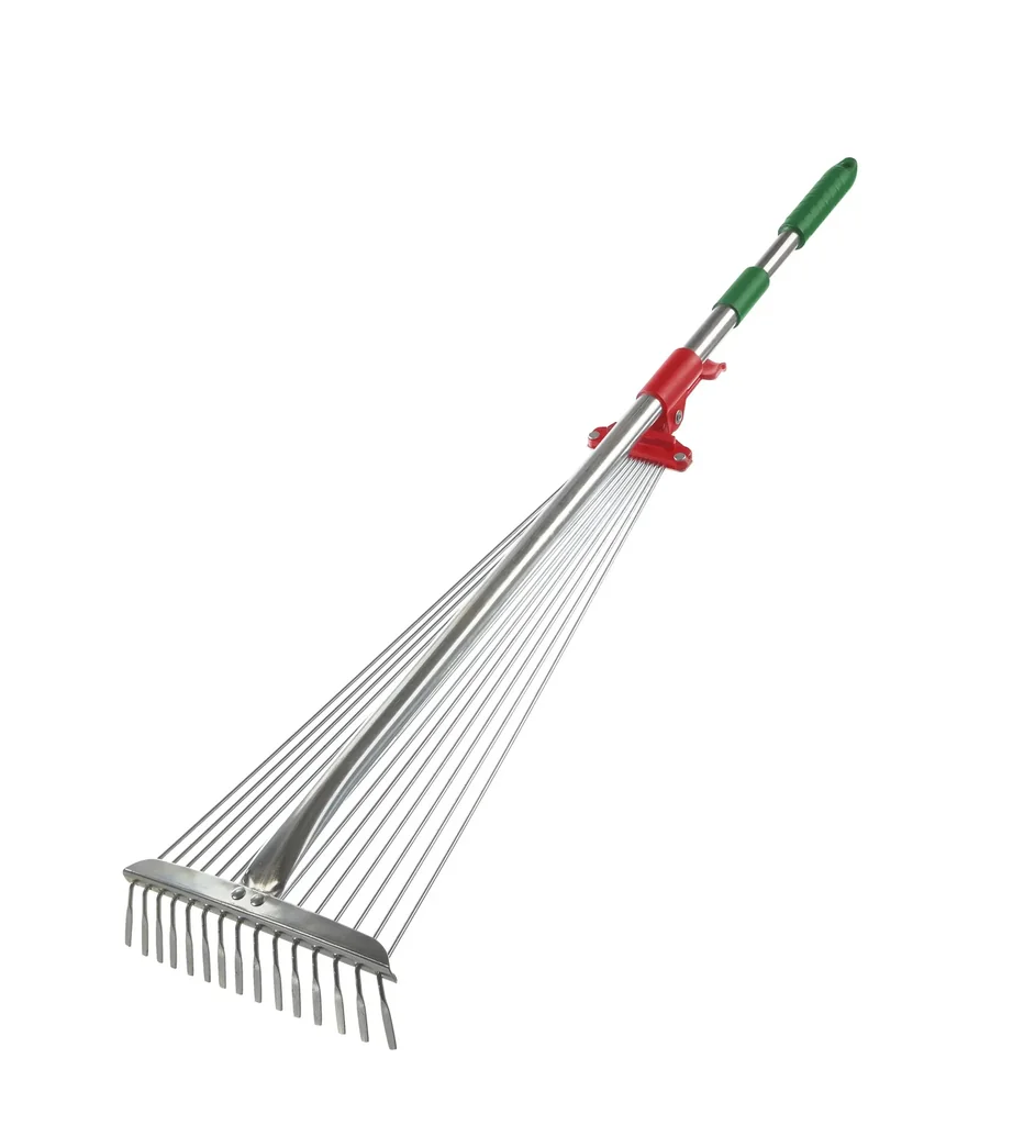 XXL universal rake, light metal, telescopic