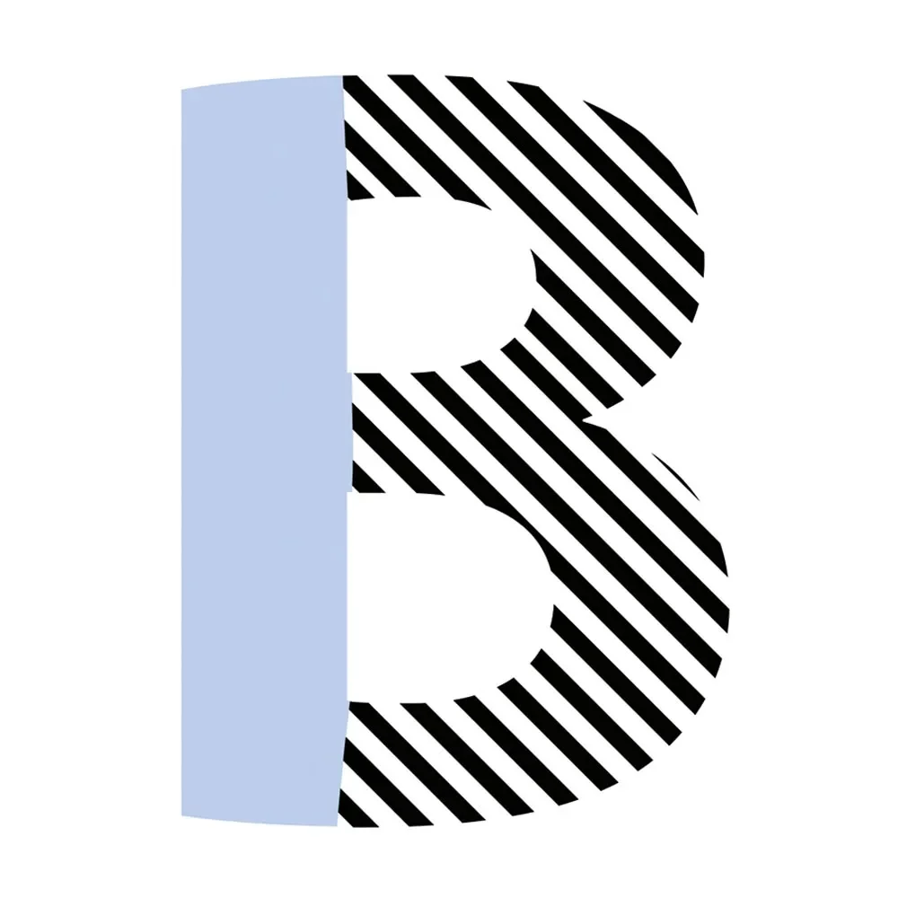 Lilipinso Wall Sticker Happy letter B