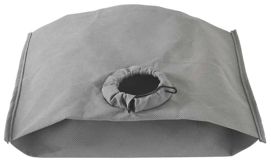 Dust bag for HD2P extraction system