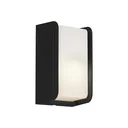 BOKS outdoor light, black, IP44, E27 socket