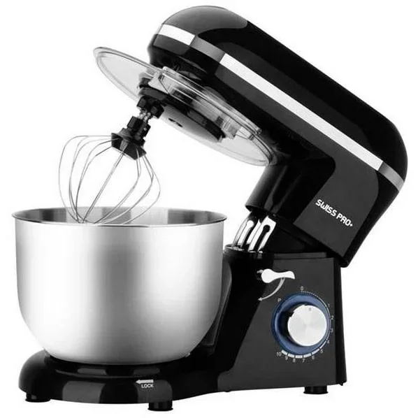NL Powerful Food Processor - 1500W - 6L - Black