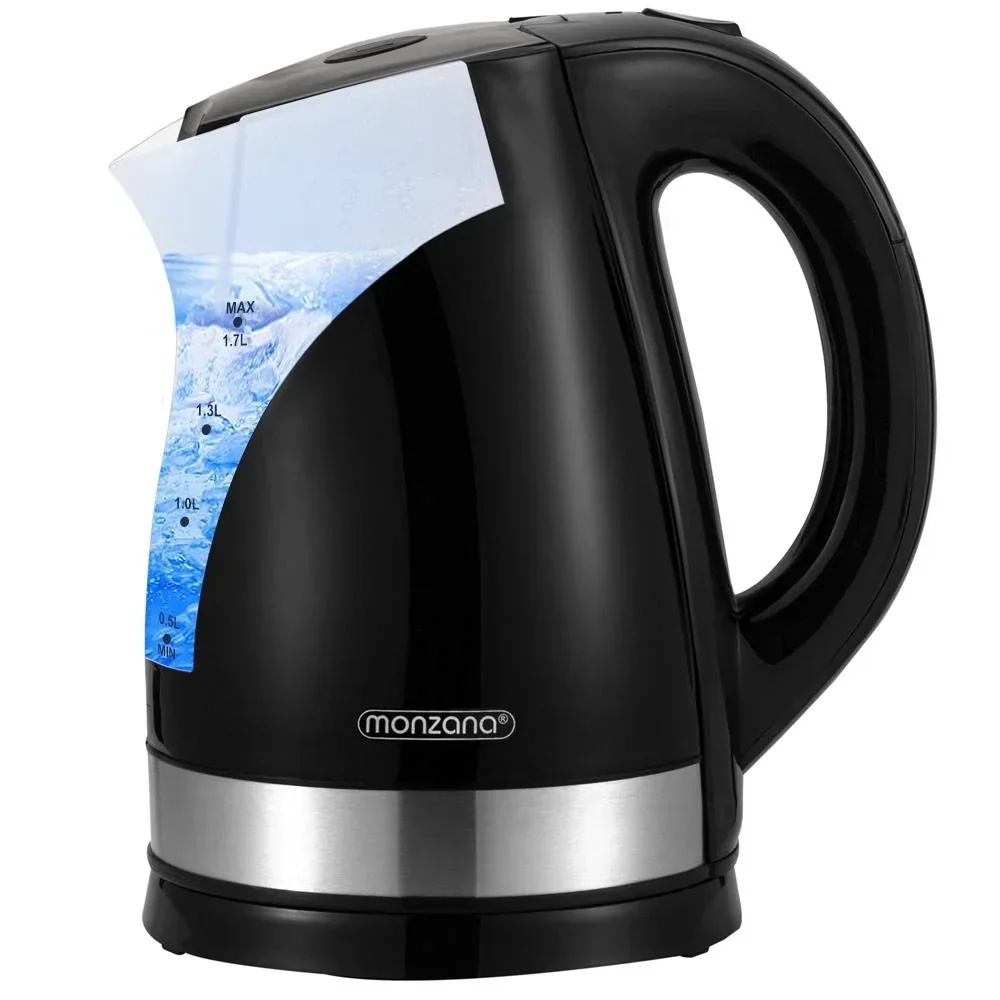 Kettle Design Black/Silver 1.7L