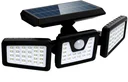 Solar LED wall light with motion detector