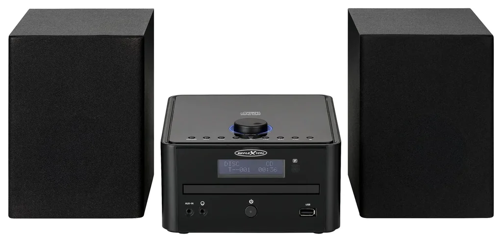 Stereo Micro-HiFi System with DAB+/FM, USB, MP3/CD and Bluetooth