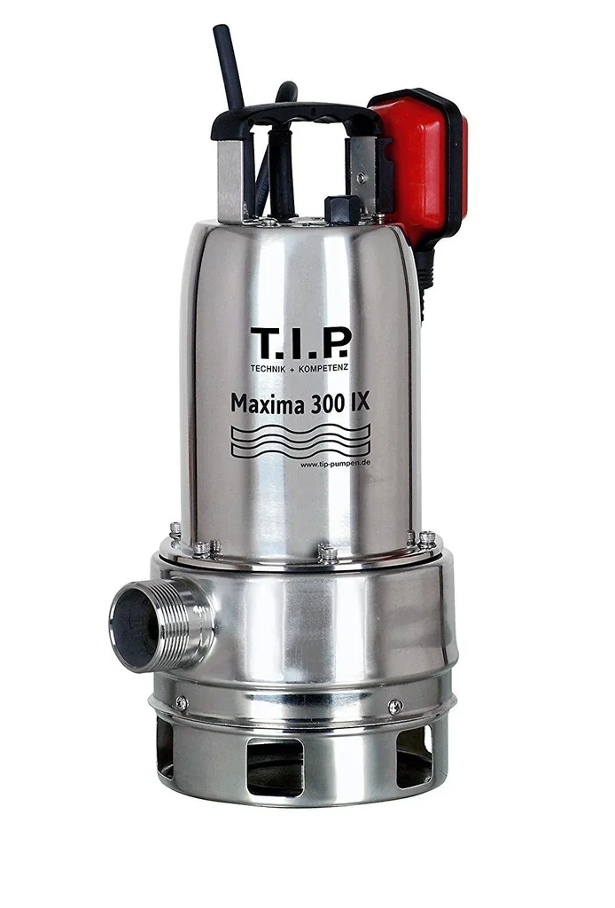 Dirty water submersible pump Maxima 300 IX stainless steel, up to 18,000 l/h flow rate
