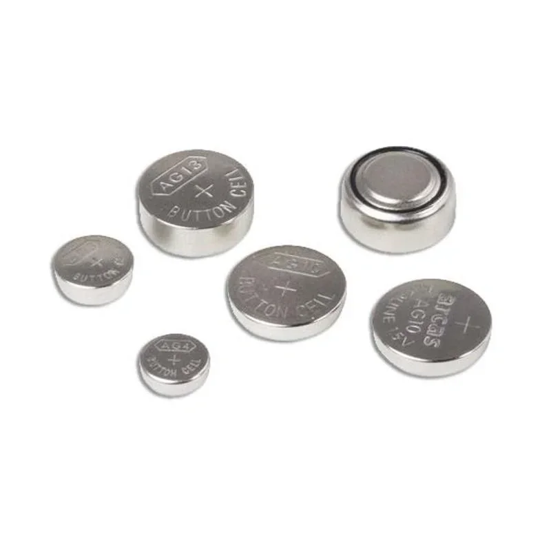 Alkaline button cell assortment 6-piece