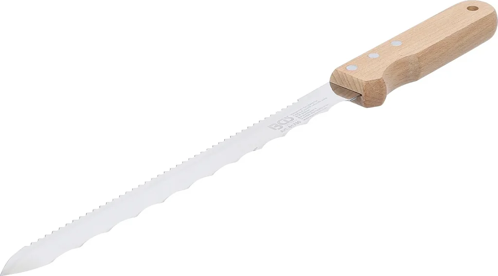 Insulation knife with wooden handle 420 / 280 mm