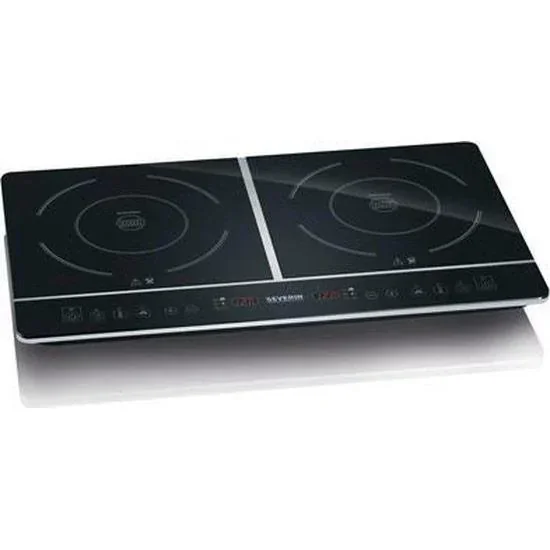 Double induction hob - 2 burners - 3400 watts