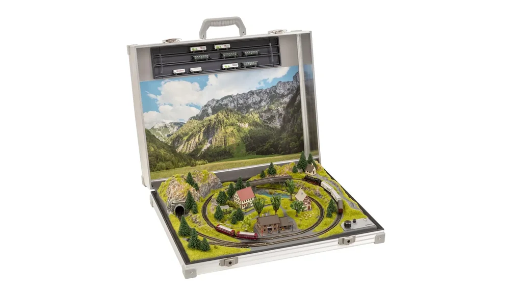 Model railway case Serfaus