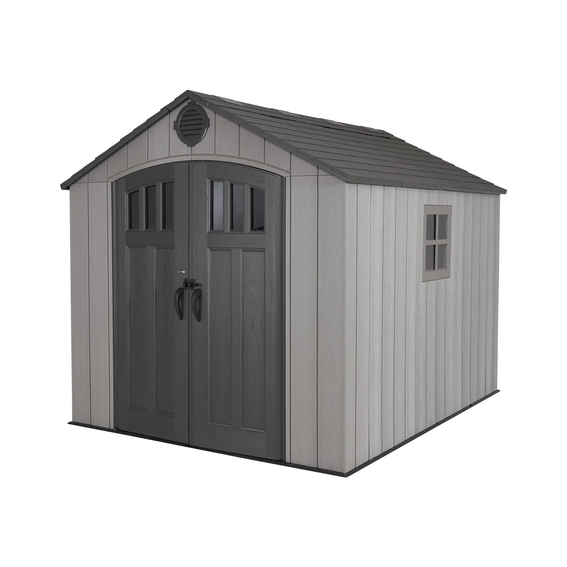 Jupiter tool shed, dark grey, 305 x 244 x 244 cm