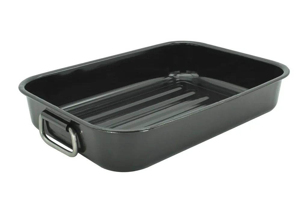 Enamel grill/casserole dish 7 L