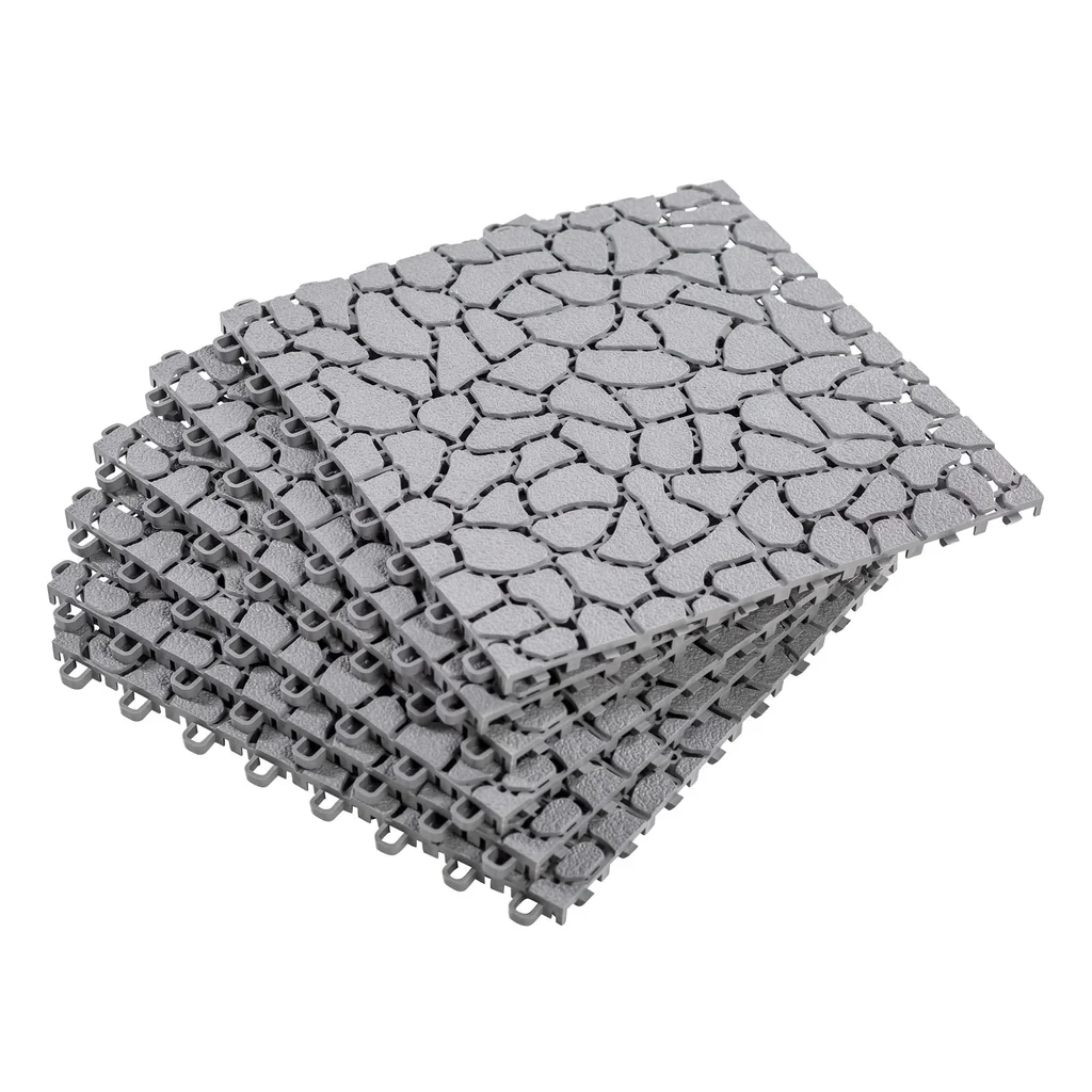 Garden slabs, stone look, 30 x 30 cm