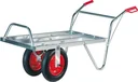 Swiss aluminum trolley, 100 kg load capacity