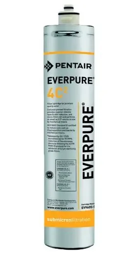 Water filter, filter cartridge - Everpure 4DC for premium water and cold drinks