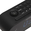 Radio alarm clock with projection