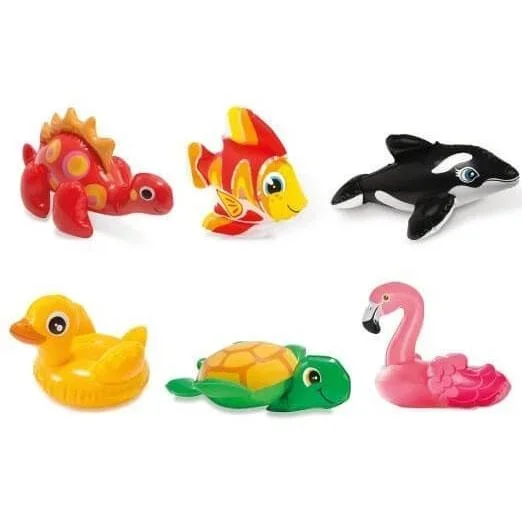 Inflatable animals (group of 6)