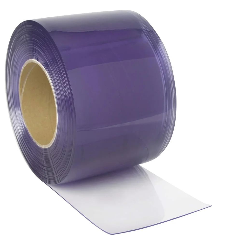 PVC curtain 300x3mm, transparent, 25m roll