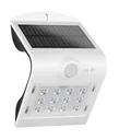 Solar LED light with motion detector, white