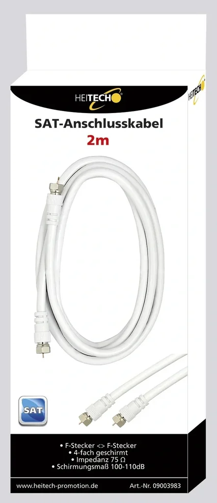 SAT connection cable, 10m