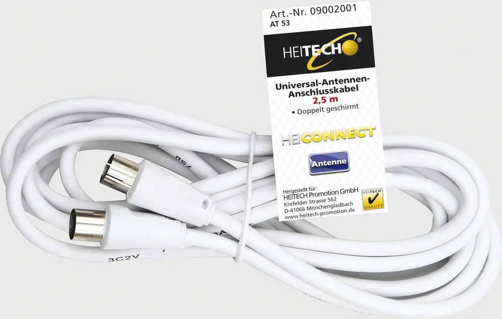 Universal antenna connection cable 5m