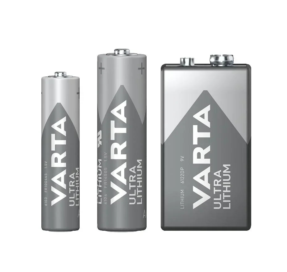 Ultra Lithium 9V Block Battery - 1 piece