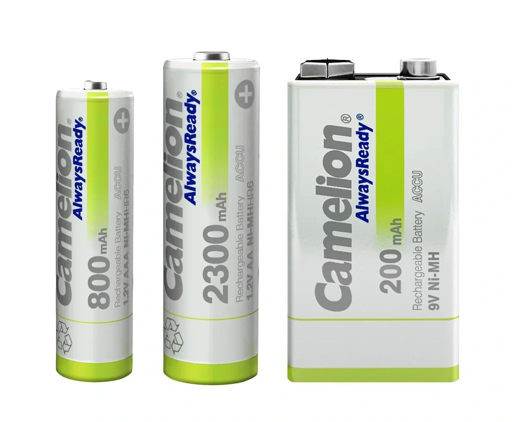 NiMH 9V Block V battery with 200 mAh - 1 piece