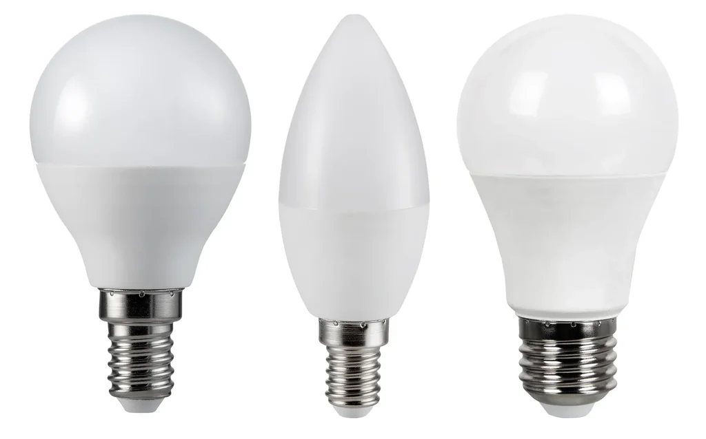 LED lamp with 13 watts, E27, cool white