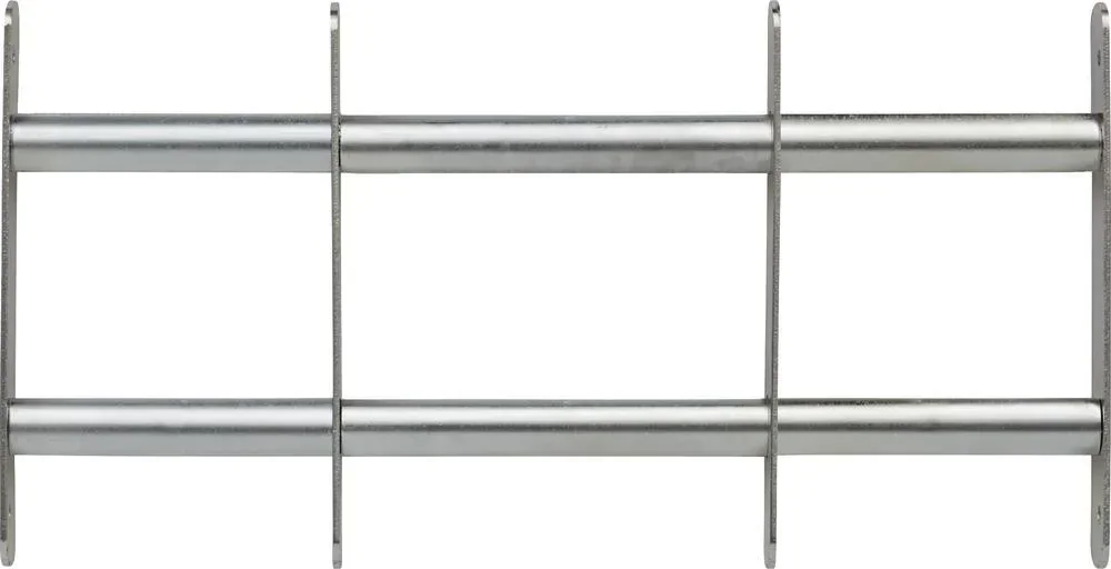 Window grille 5300 individually adjustable, 500 - 650 x 300 mm with 2 cross braces