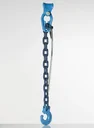 Choker chain, square, GK10, 8 mm, 2 m