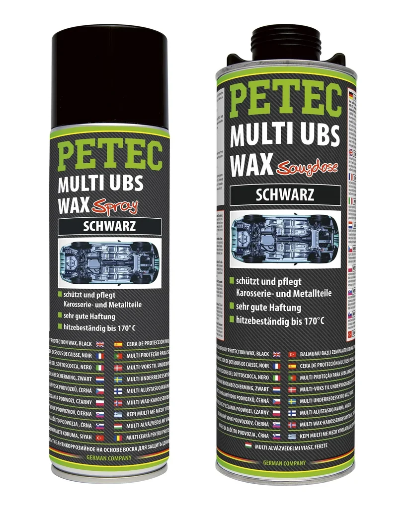 Multi Underbody Protection USB Wax Suction Can - black, 1000 ml