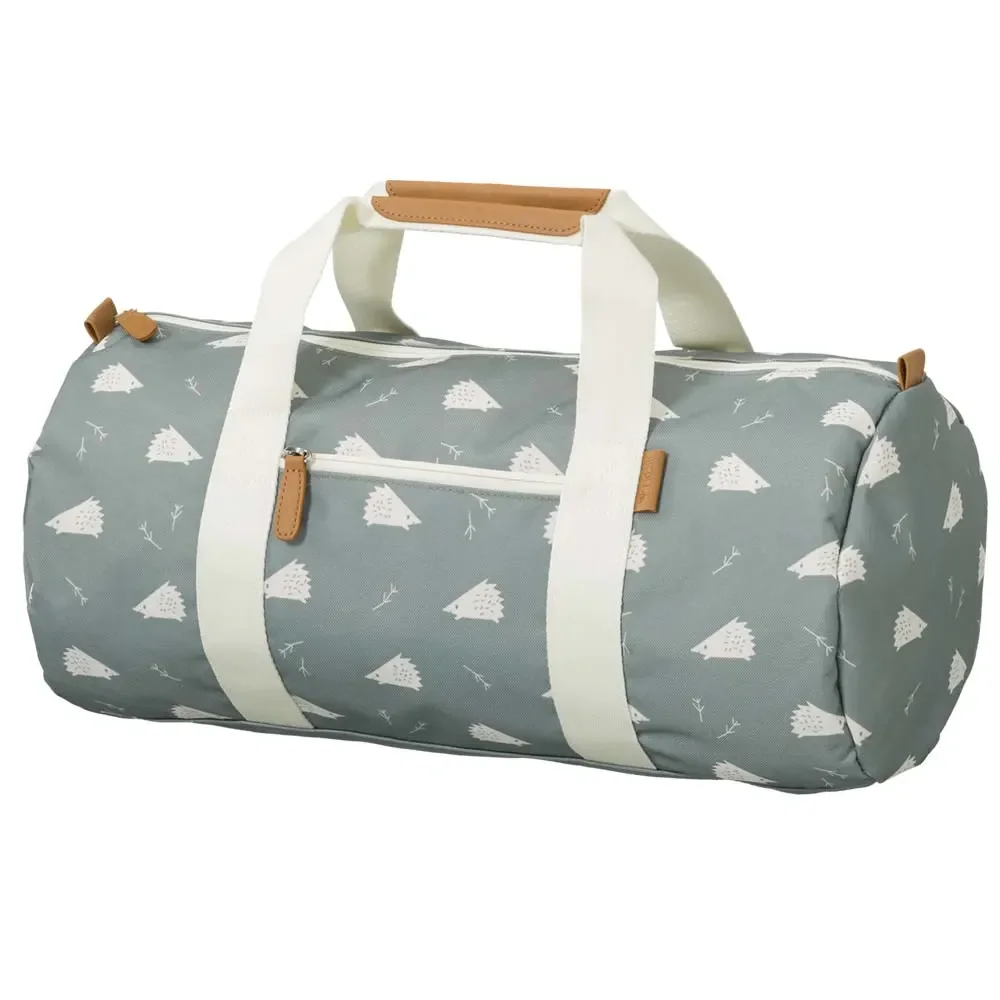 Fresk Small travel bag hedgehog blue gray