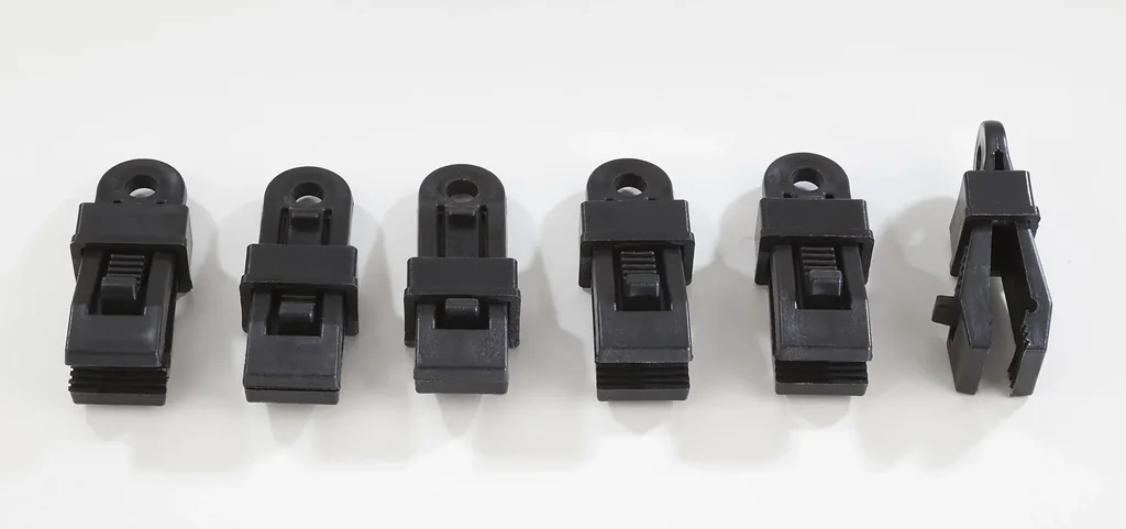 Universal fastening clips, 24 pieces