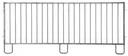 Fence section grid, long, for modular fence stabling
